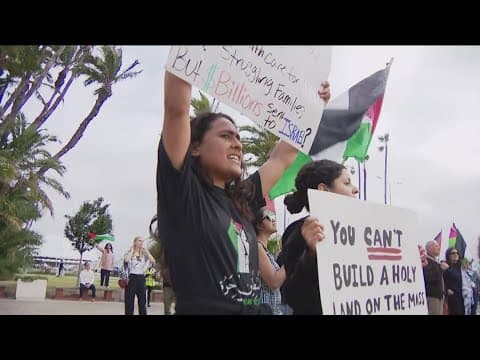 San Diegans protest Israeli attacks on civilians in Rafah