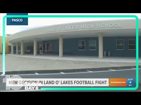 Pasco Schools looks at lifting Land O' Lakes High School's football program suspension