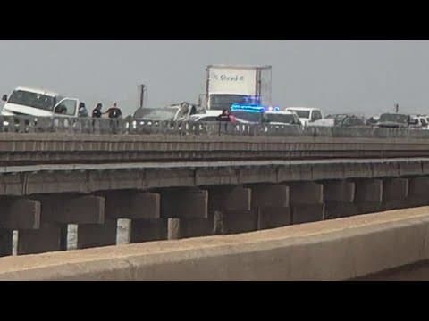 Causeway-Southbound closed due to crash