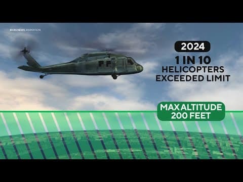99 helicopter close-encounters with planes near DCA over 4-year period
