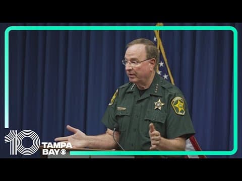 Sheriff Grady Judd details arrest of sex offender