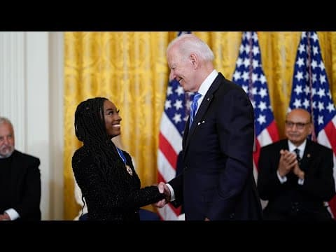 President Biden awards Medal of Freedom