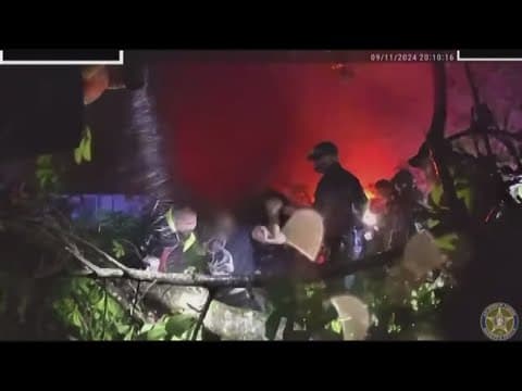 First responders rescue woman stuck under fallen tree in Donaldsonville