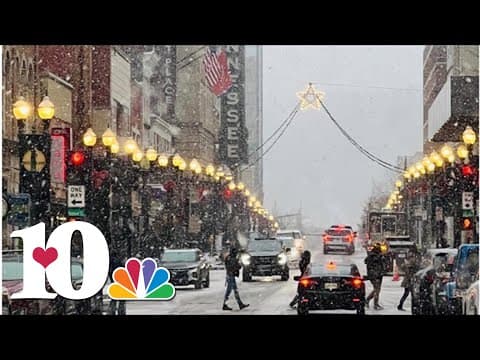 Snow outperforms expectations in parts of East TN, creating traffic troubles