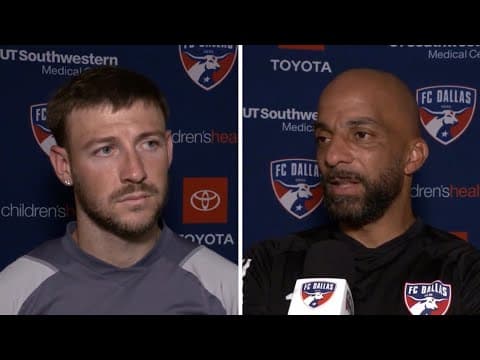 FC Dallas vs. LA Galaxy: Peter Luccin, Paul Arriola matchday-1 interviews | 7.12.24
