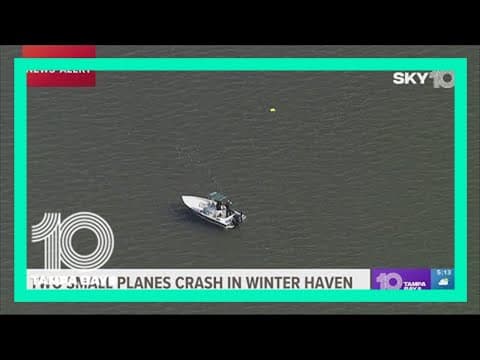 1 person dead after 2 planes crash in Winter Haven, authorities say