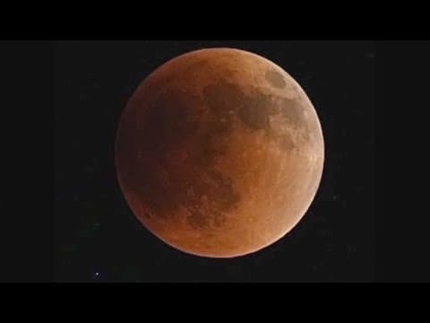 Blood moon visible very early Friday morning