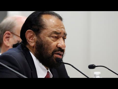 Rep. Al Green making special announcement