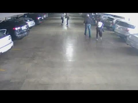 Surveillance video shows what led up to shooting in downtown Columbus parking garage