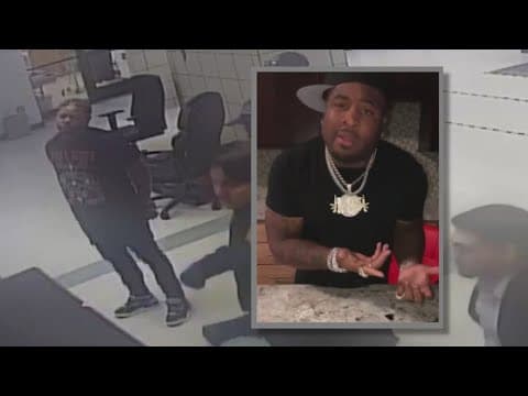 New video shows rapper Yella Beezy's intake at Dallas County Jail after charged in Mo3's murder