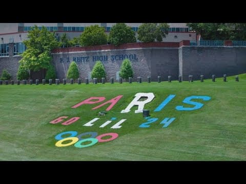 Evansville Reitz High School pays tribute to Olympian Lilly King