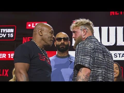 Jake Paul vs. Mike Tyson: Public weigh-in happening Thursday