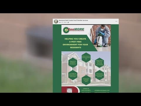 Maryland-based pest control company facing fines in connection to polluting DC with toxic chemicals