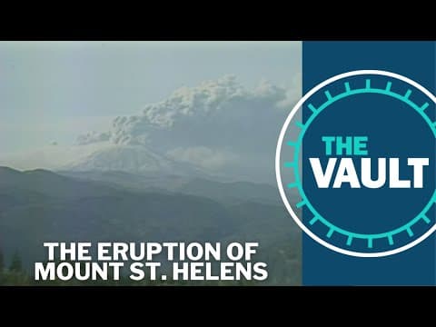 Reporting on the 1980 eruption of Mount St. Helens | KGW Vault