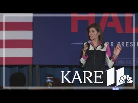 Nikki Haley makes pitch to Minnesota GOP voters ahead of next week's Super Tuesday