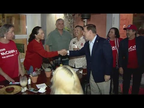 CV Mayor McCann confirms to CBS 8 that he has conceded to IB Mayor Aguirre in District 1 special ele