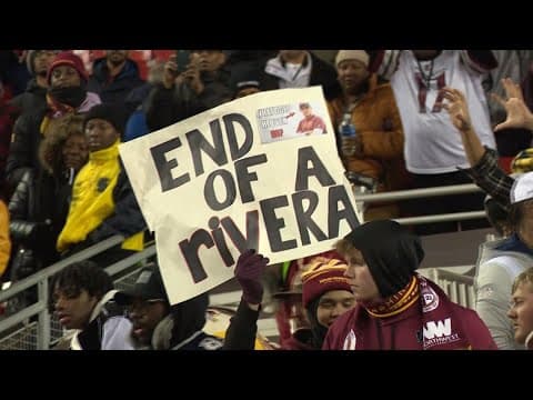 Black Monday: Ron Rivera 'relieved of duties' with Commanders