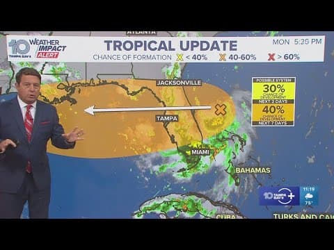 Tracking the Tropics: Invest 93-L could become tropical depression by Tuesday