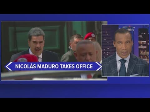 Nicolás Maduro takes office again, US increases reward for his capture