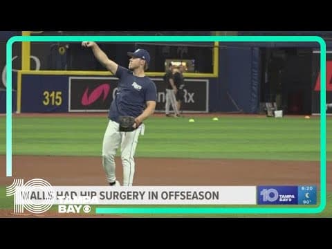 Taylor Walls making his season debut tonight with Tampa Bay Rays