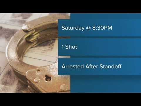 Shooting suspect arrested following SWAT standoff on near east side of Indianapolis