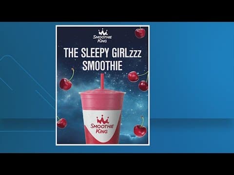 Smoothie King unveils 'The Sleepy Girlzzz' smoothie