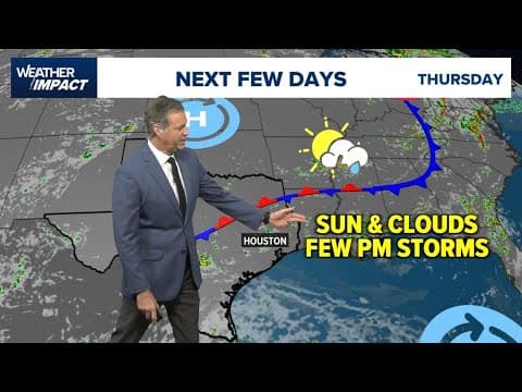 Live weather update: Chief Meteorologist David Paul has our steamy forecast