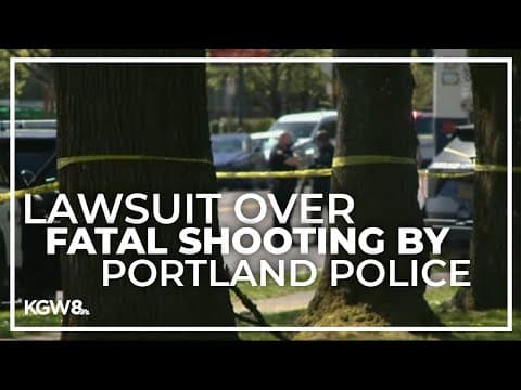 2 years after deadly police shooting in Lents Park, victim's son sues city of Portland, PPB officer