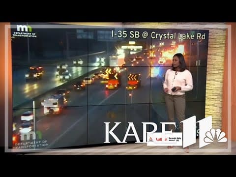 I-35 reopens, slows traffic in Burnsville after crash