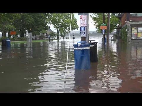 Old Town Alexandria deals with flooding again