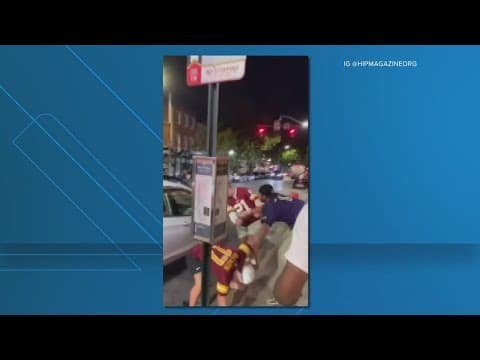 Arrest warrant issued for Ravens' fan that assaulted Commanders fans after the game