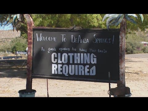 No nudity allowed | Dress code change at California desert resort angers some residents