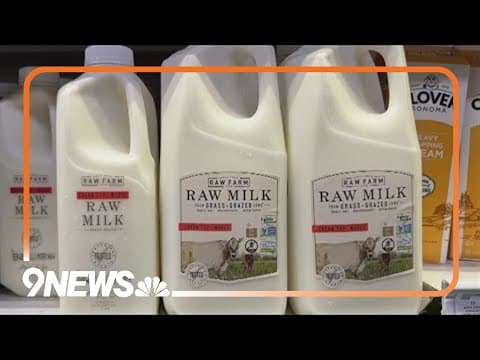 Bird flu found in raw milk from California