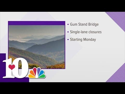 GSMNP: Single-lane closures starting next week