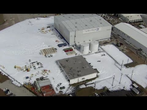 AIR 11: Foam cleanup underway at Bush Aiport