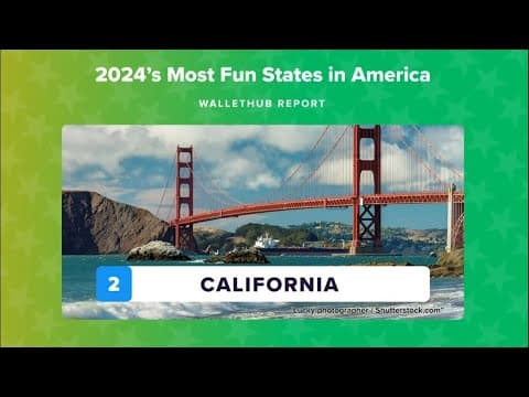 Florida tops California as the 'Most Fun State in America'