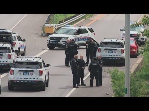 Police: 1 person shot on I-71 near downtown Columbus