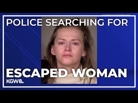 Authorities searching for woman who escaped custody through bathroom ceiling