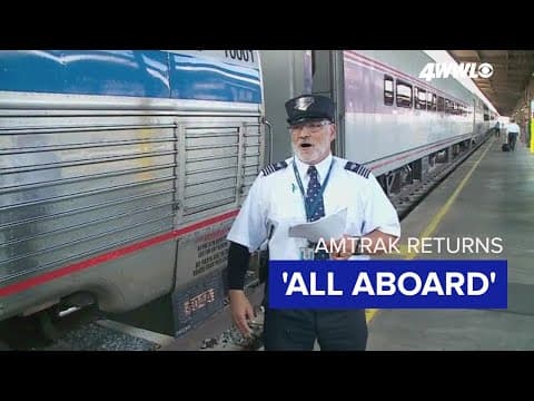 Amtrak train service from New Orleans to Baton Rouge starting in 2027