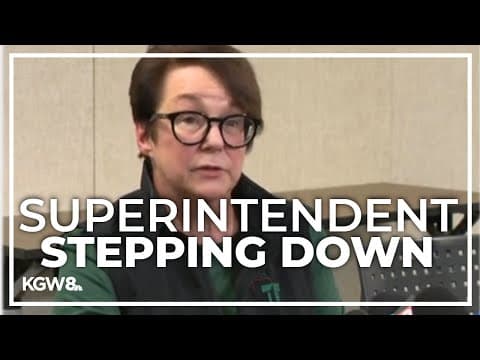 Tigard-Tualatin School District superintendent to step down