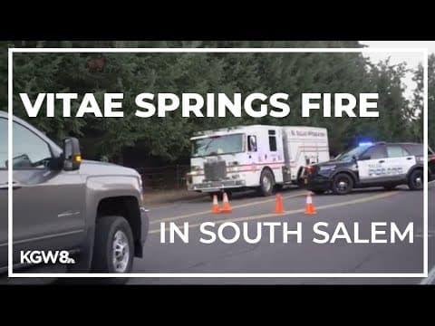 Evacuees impacted by Vitae Springs Fire in South Salem