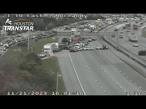 I-10 East westbound shut down at Federal due to fatal wreck