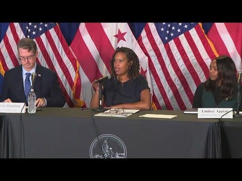 Bowser reports 'significant' drop in crime during federal surge