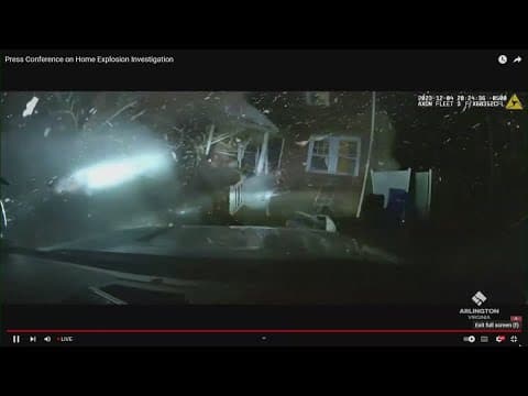 Investigators say man blew up Arlington house on purpose, new video released