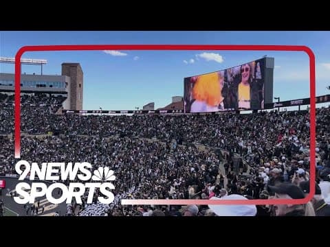 Folsom Field sings ‘Happy Birthday’ to 100-year-old Colorado superfan Peggy Coppom