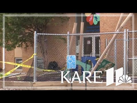 School bus crashes at playground in Minneapolis