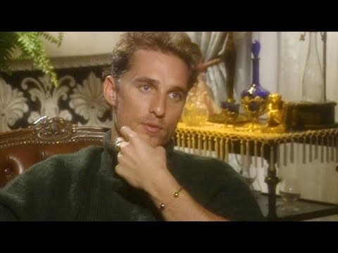 Matthew McConaughey discusses playing Willis Newton in The Newton Boys (1998)