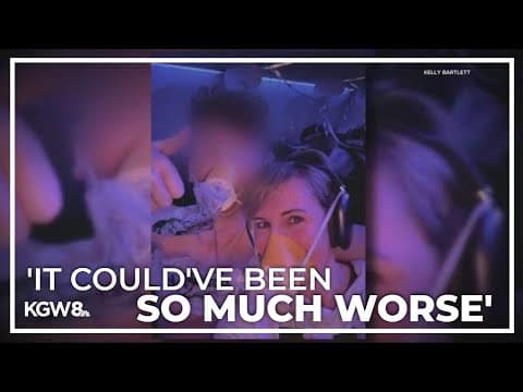 Sudden depressurization on Alaska Airlines flight rips teenager's shirt from his body