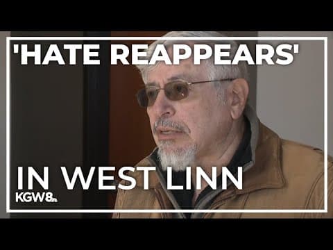 West Linn responds to swastikas carved into mailbox; city leaders denounce hate