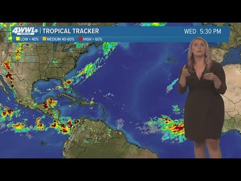 Wednesday evening tropics update: Tropics set to remain quiet over the next week